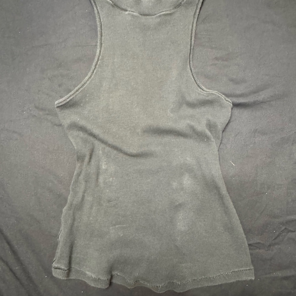 SKIMS black mock neck Tank Top